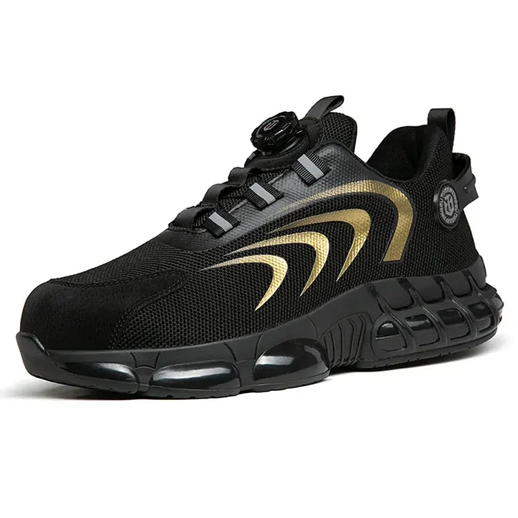 Men's Outdoor Safety Work Shoes with Steel Toe & Non-Slip Sole