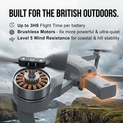 Advanced RG106 Pro Drone with GPS & 8K Video