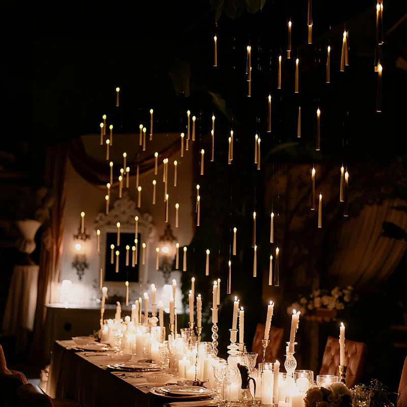 Enchanting Floating Candle Set Safe LED Ambient Lighting