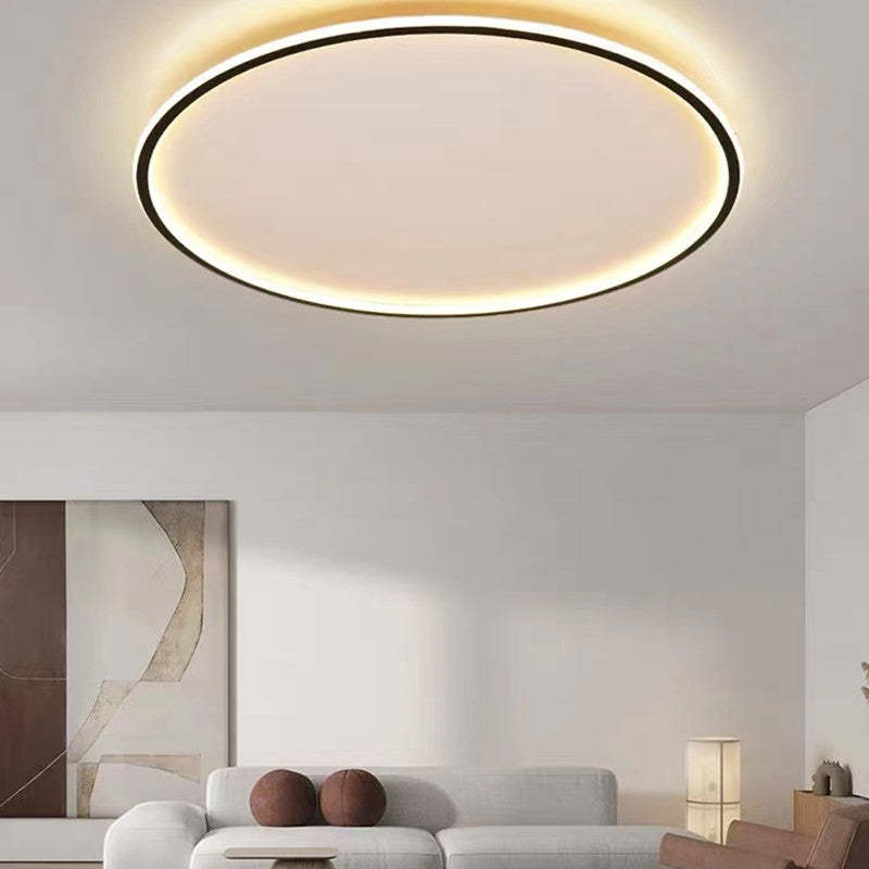 Modern LED Flush Ceiling Light  Round Design with Adjustable Brightness