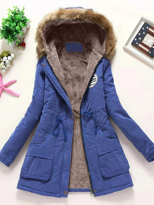 Women’s Winter Parka Jacket with Hood