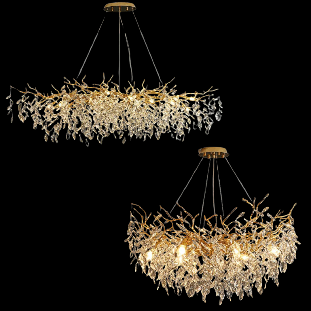 Sculptural Branch-Inspired Statement Pendant Light