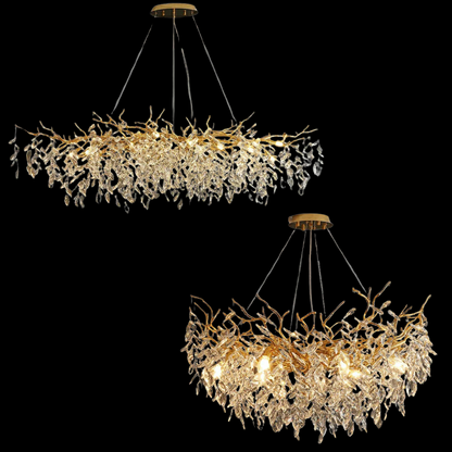 Sculptural Branch-Inspired Statement Pendant Light