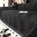 Modern Couch Protector with Herringbone Pattern