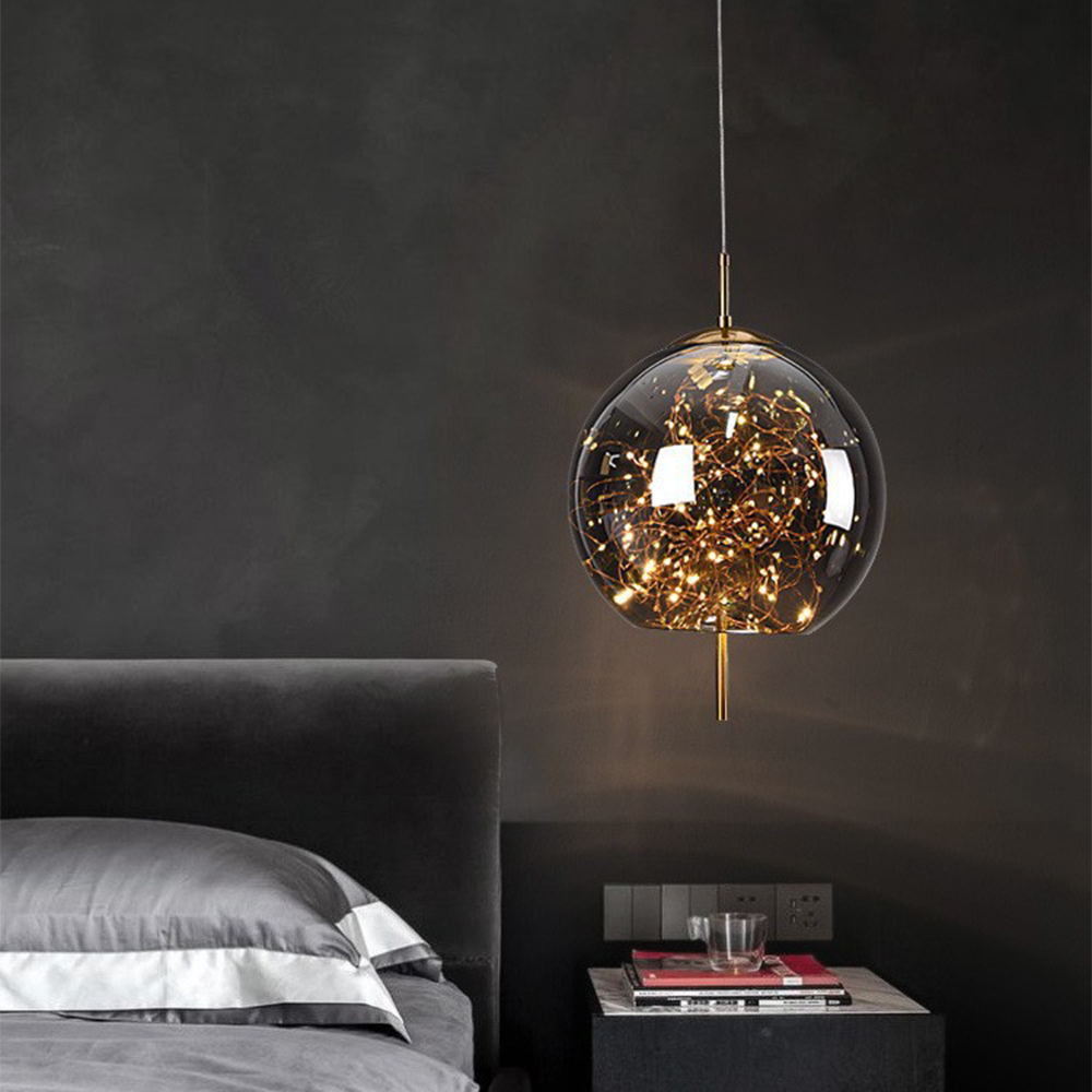 Contemporary Pendant Light LED Hanging Ceiling Fixture