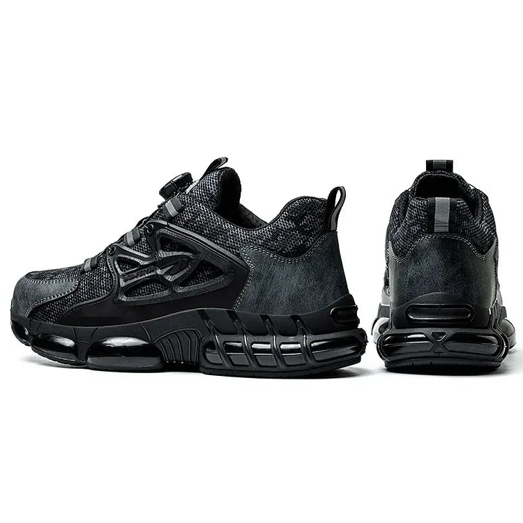 Men's Outdoor Safety Work Shoes with Steel Toe & Non-Slip Sole