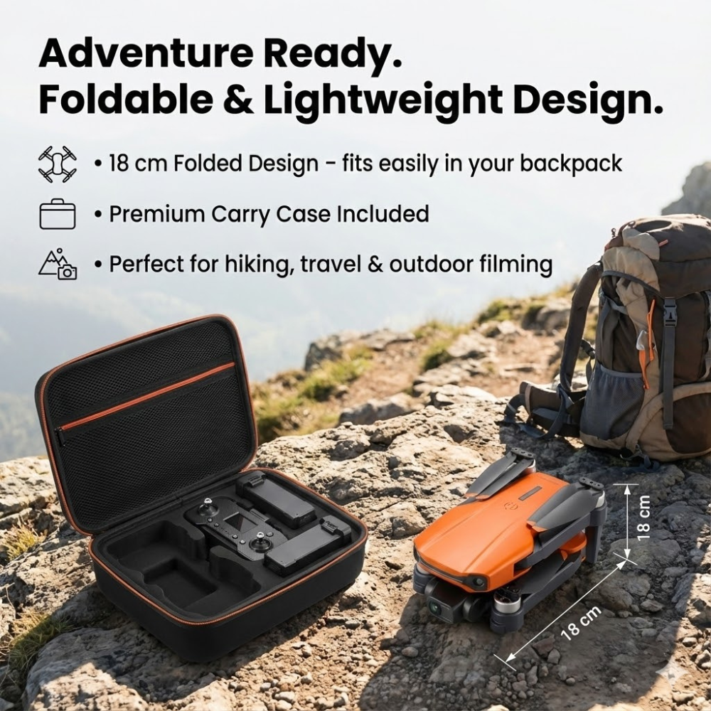 Advanced RG106 Pro Drone with GPS & 8K Video