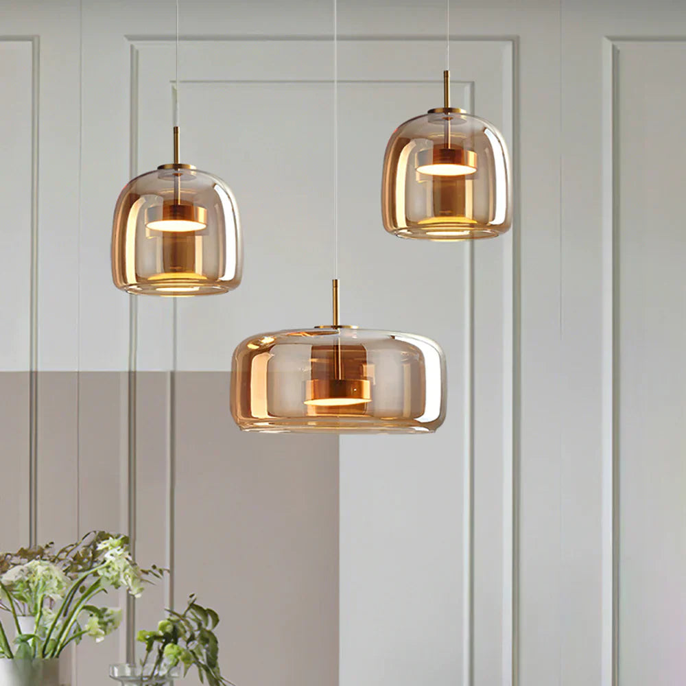 Contemporary Pendant Light Minimalist Adjustable Hanging Light