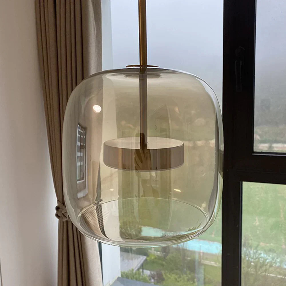 Contemporary Pendant Light Minimalist Adjustable Hanging Light
