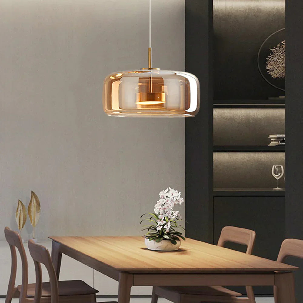 Contemporary Pendant Light Minimalist Adjustable Hanging Light