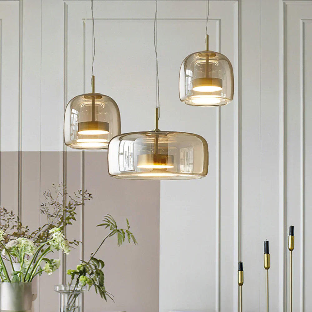 Contemporary Pendant Light Minimalist Adjustable Hanging Light