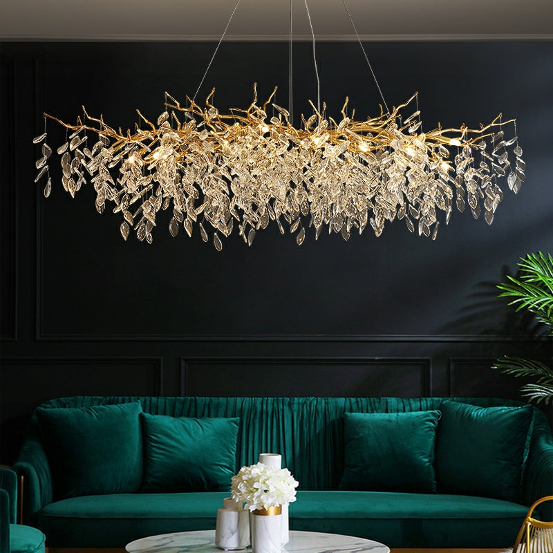 Sculptural Branch-Inspired Statement Pendant Light