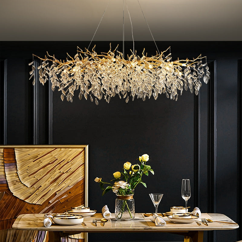 Sculptural Branch-Inspired Statement Pendant Light
