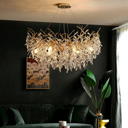 Sculptural Branch-Inspired Statement Pendant Light