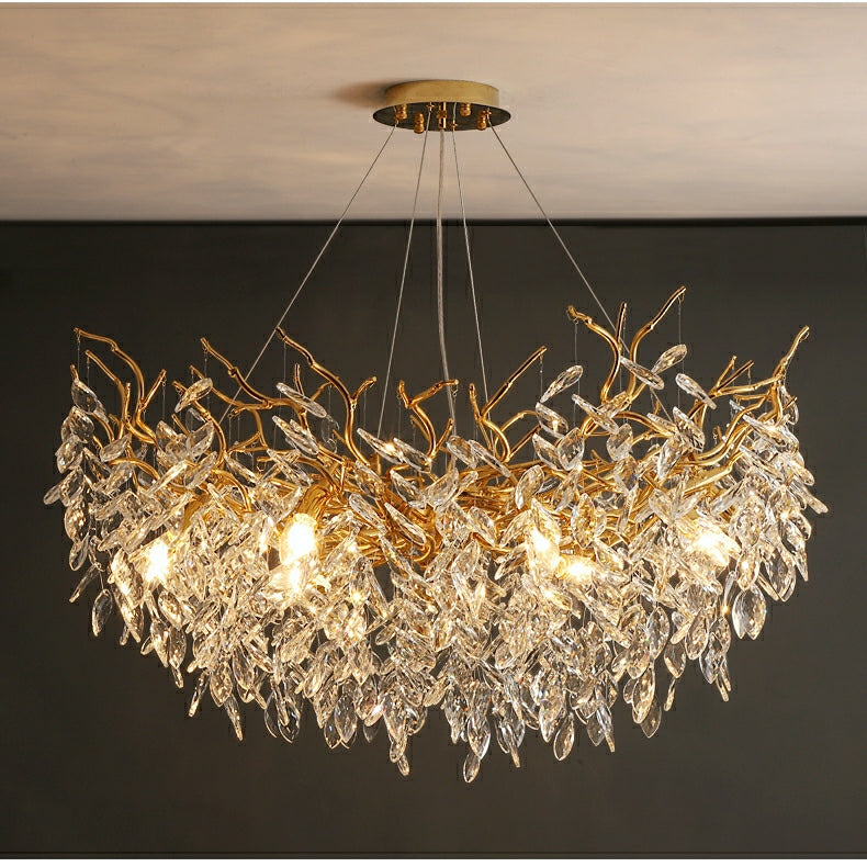 Sculptural Branch-Inspired Statement Pendant Light