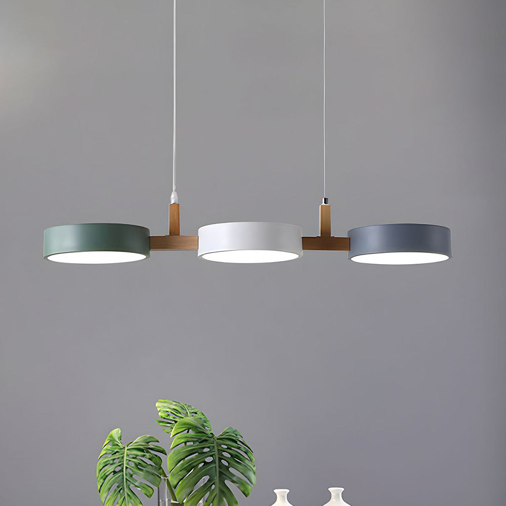 Nordic Linear Design Ceiling Pendant Light for Dining & Kitchen
