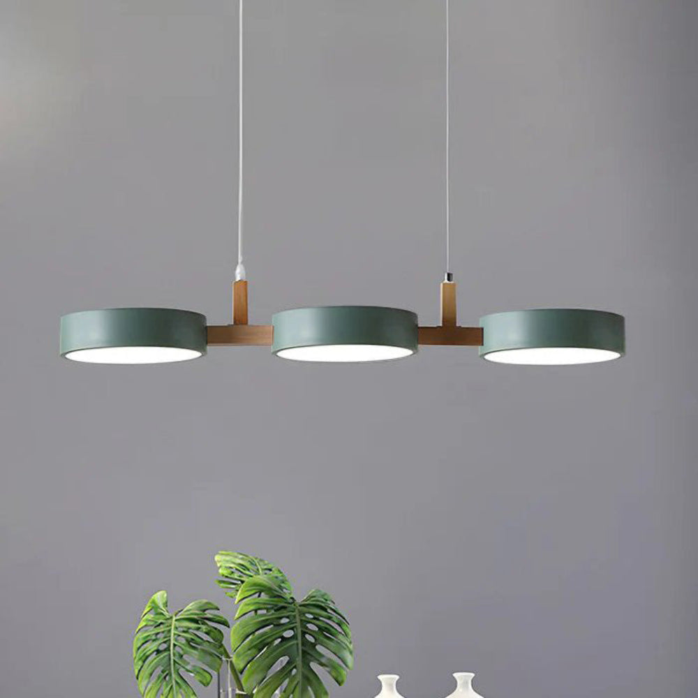 Nordic Linear Design Ceiling Pendant Light for Dining & Kitchen
