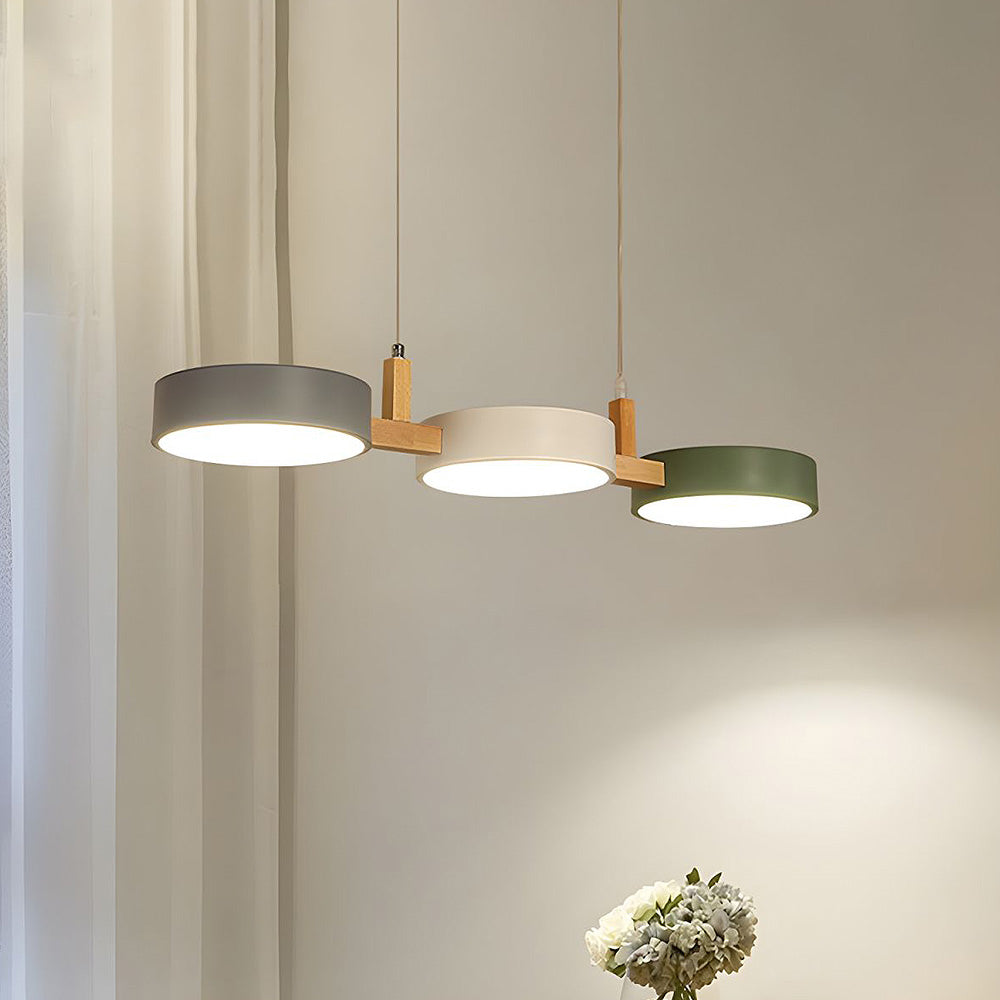Nordic Linear Design Ceiling Pendant Light for Dining & Kitchen