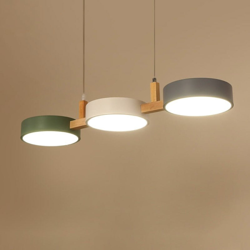 Nordic Linear Design Ceiling Pendant Light for Dining & Kitchen