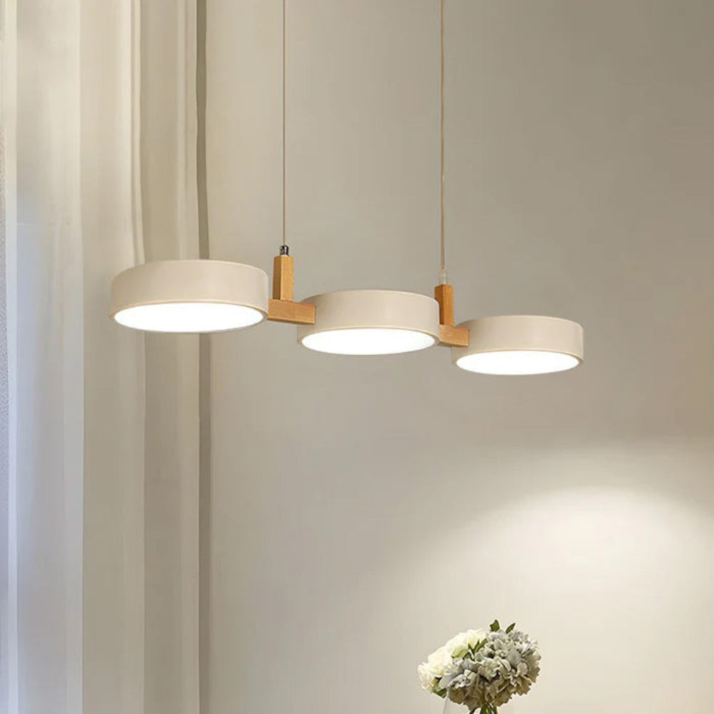Nordic Linear Design Ceiling Pendant Light for Dining & Kitchen