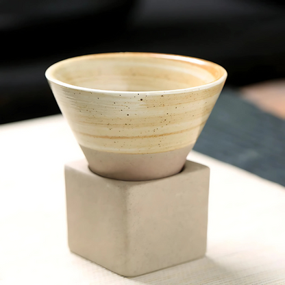 2‑Piece Traditional Mug Set with Artful Glaze