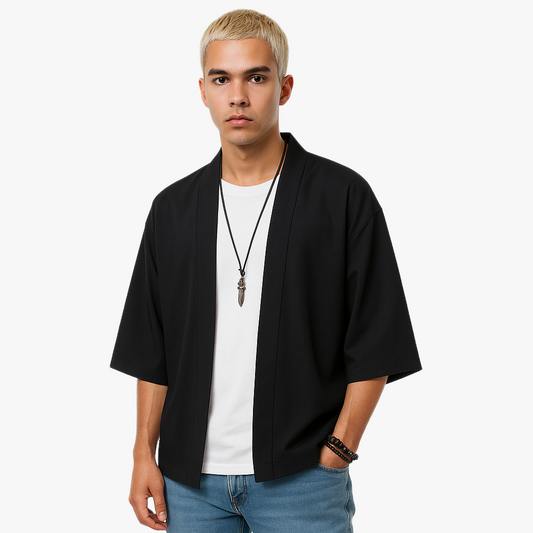 Stylish Casual Kimono Cardigan for Men