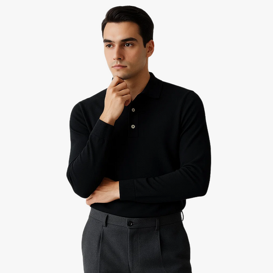 Stylish Long Sleeve Knit Sweater for Men