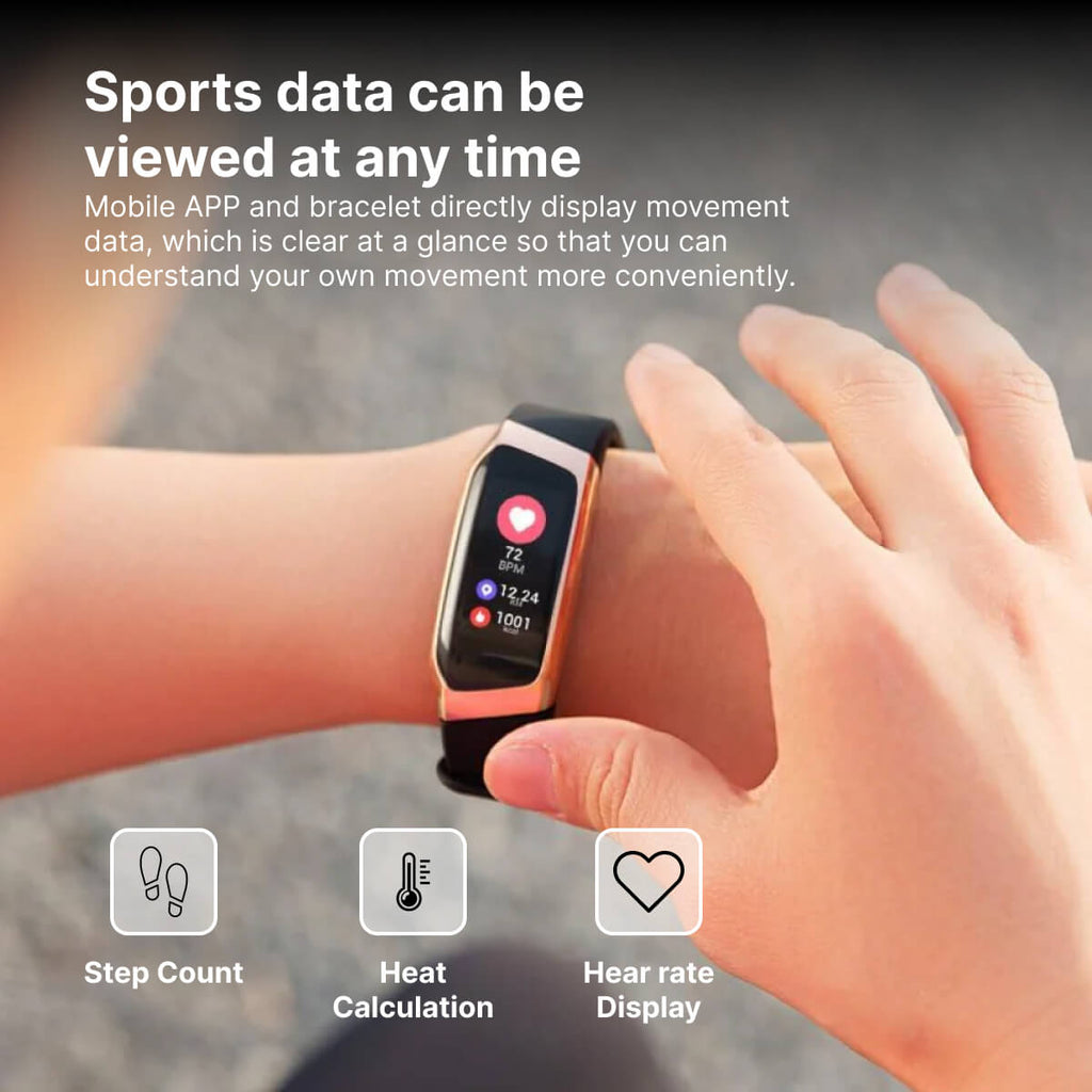 Fitness Smartwatch with Sleep & Activity Tracking