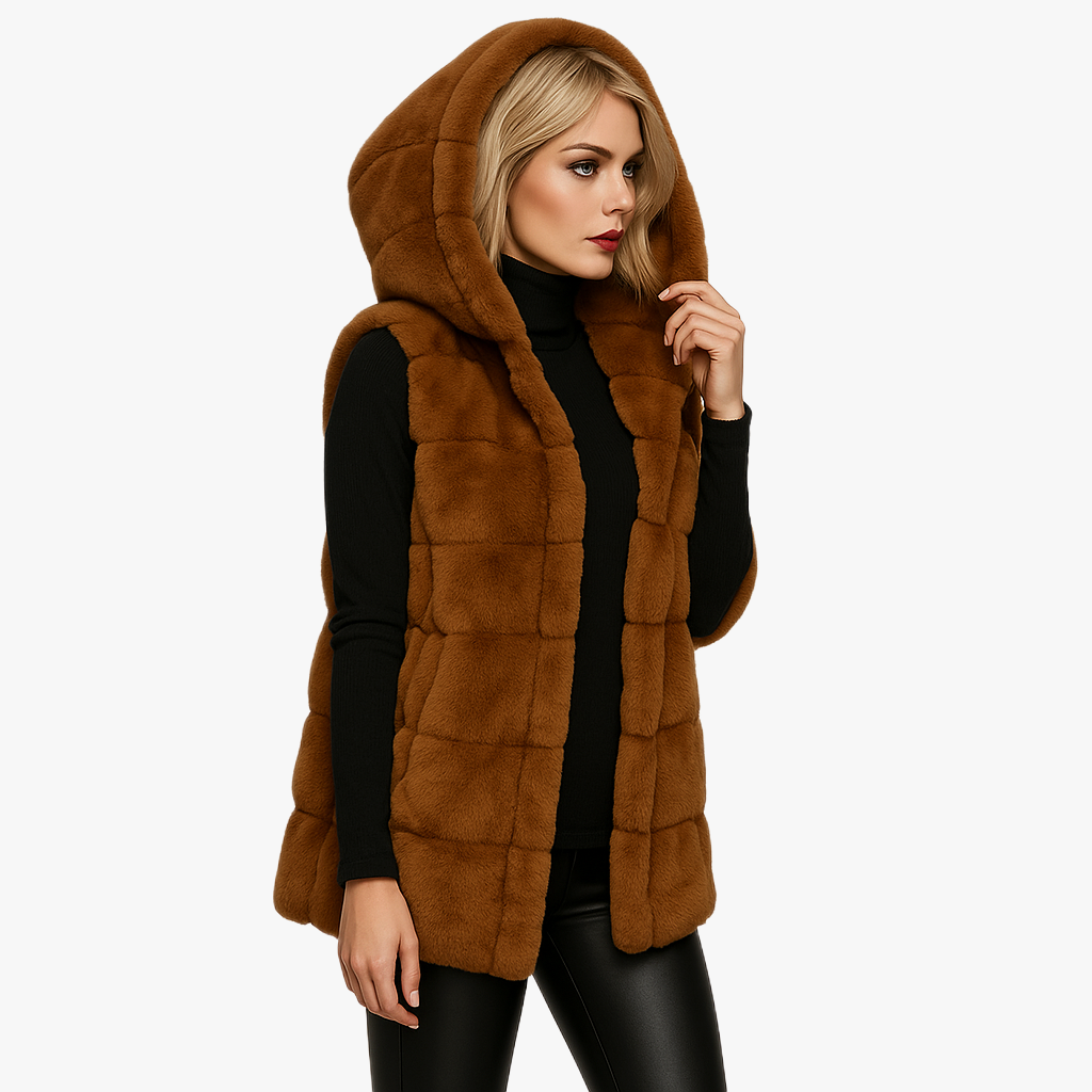 Warm Ladies Layering Vest for Stylish Comfort