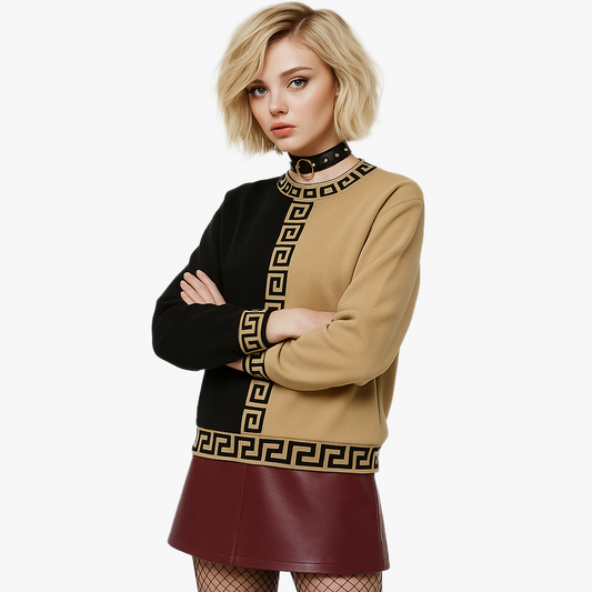 Vintage Style Women's Cozy Sweater
