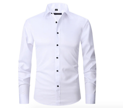 Men’s Flexible Tailored Stretch Shirt for All-Day Ease