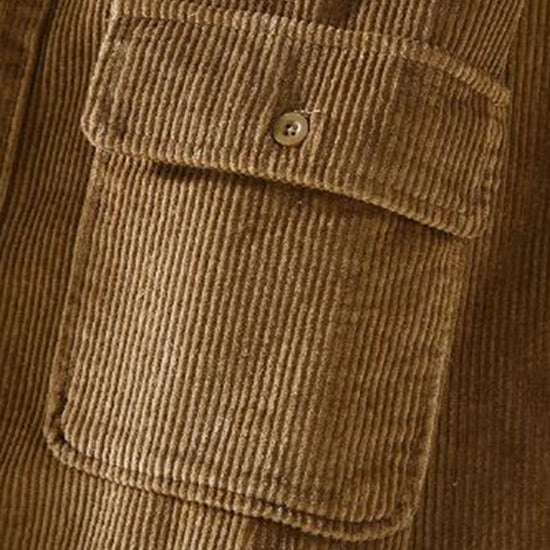 Men’s Casual Corduroy-Style Jacket Winter Comfort Layer