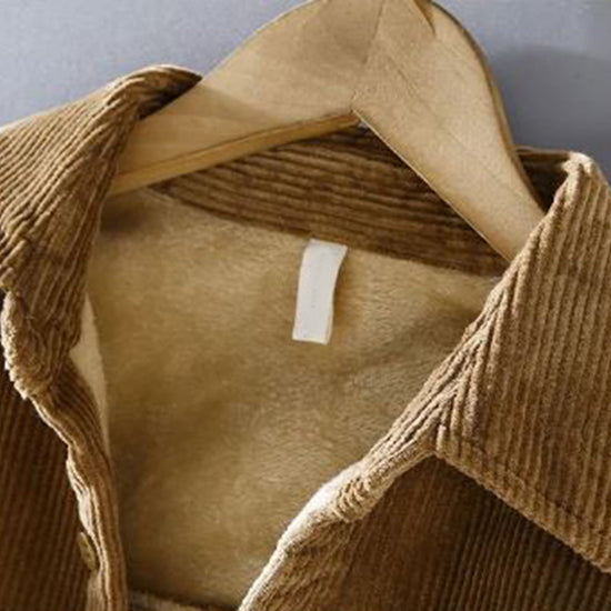 Men’s Casual Corduroy-Style Jacket Winter Comfort Layer