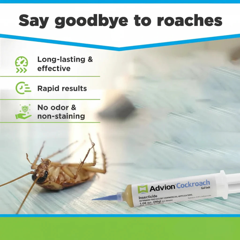 Cockroach Control Gel Syringe for Targeted Pest Control