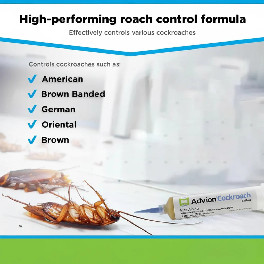 Cockroach Control Gel Syringe for Targeted Pest Control