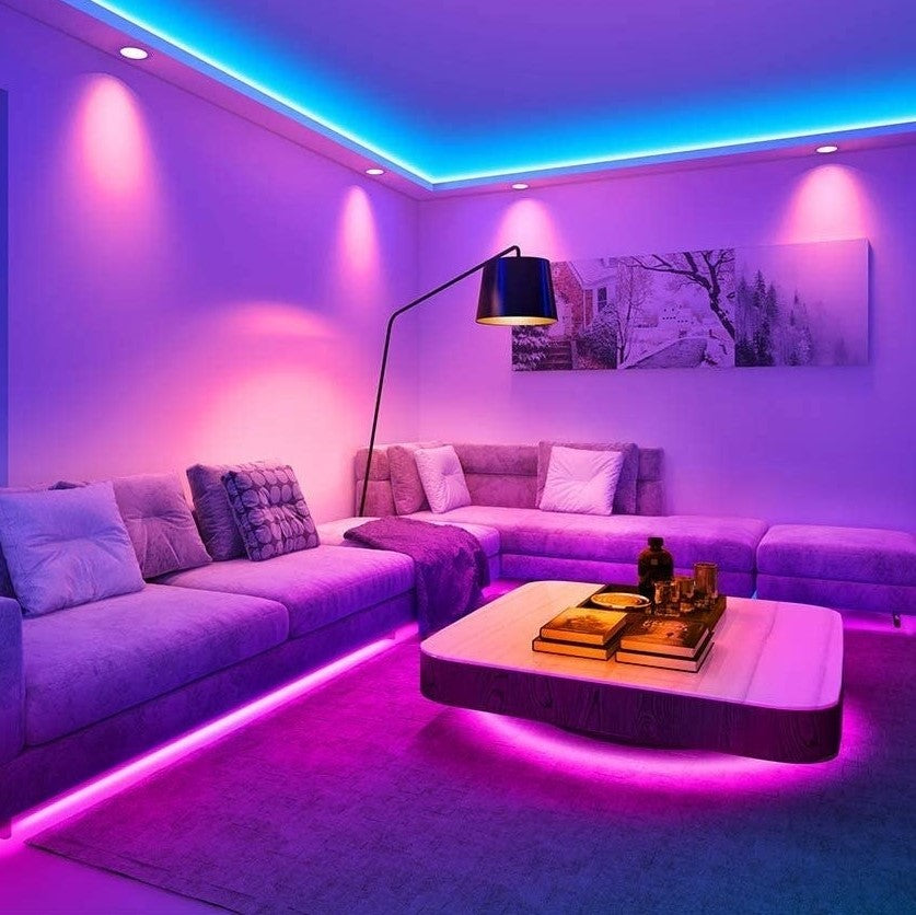 LED Strip Light Waterproof Remote-Control Colour-Changing Strip