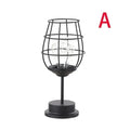 Retro Accent Hollow Lamp for Home