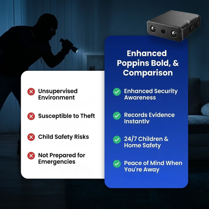 Mini HD Security Camera with Wi‑Fi