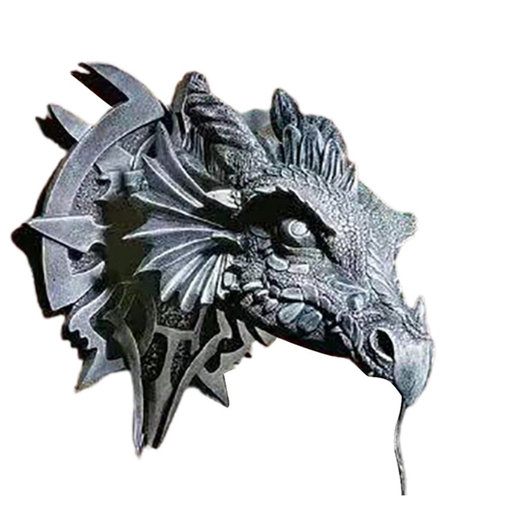 Dragon Head Wall Light Fantasy Wall Mounted Accent Lighting