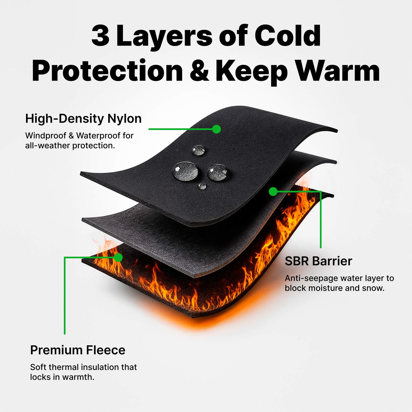 Electric Heated Gloves Waterproof Outdoor Thermal Wear