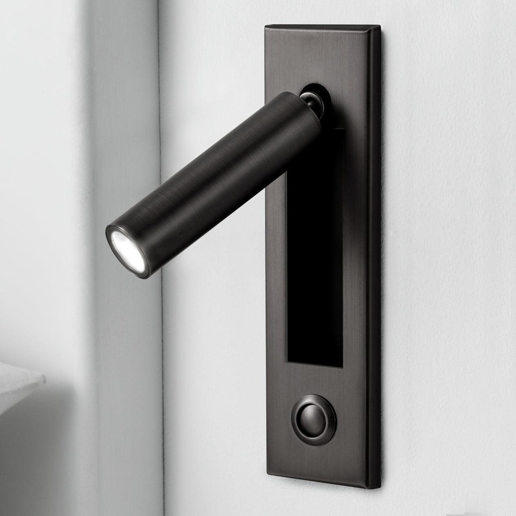 Slim Flush‑Mount Reading Wall Lamp