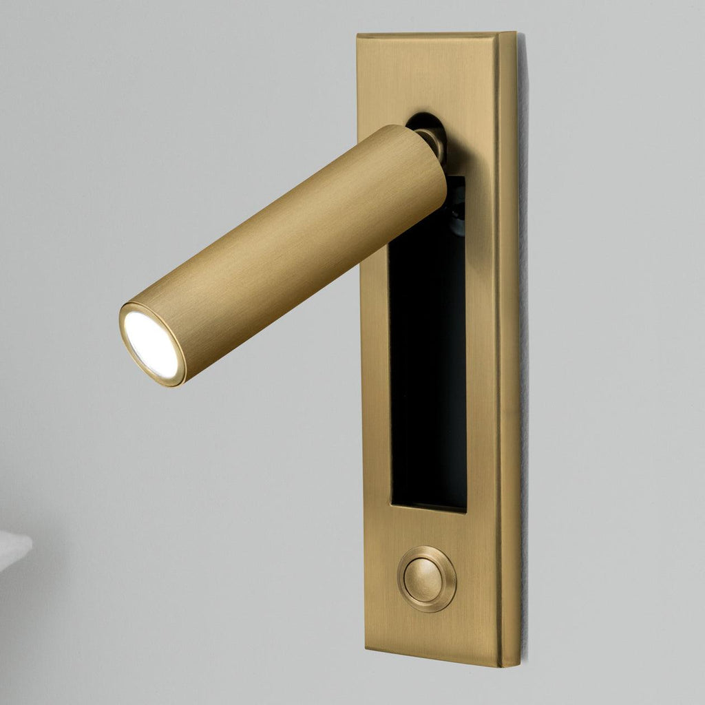 Slim Flush‑Mount Reading Wall Lamp