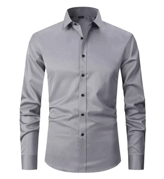 Men’s Flexible Tailored Stretch Shirt for All-Day Ease