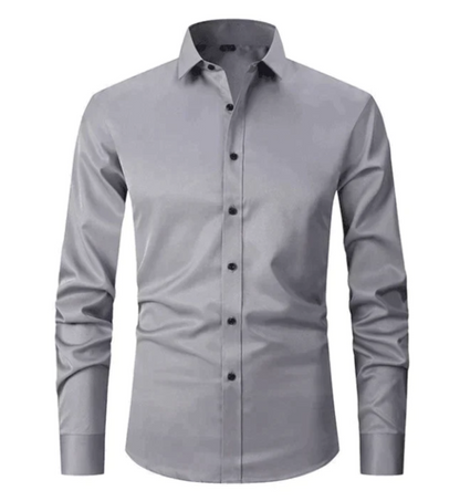 Men’s Flexible Tailored Stretch Shirt for All-Day Ease