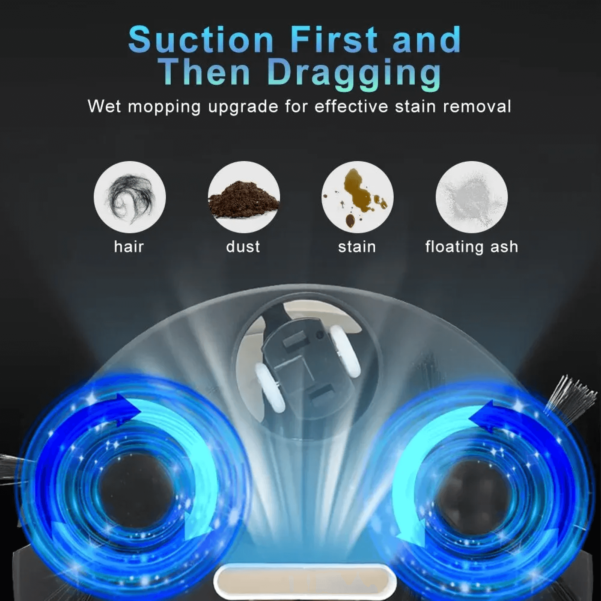 Automatic Robot Vacuum Multi-Surface Vacuum and Mop Cleaner