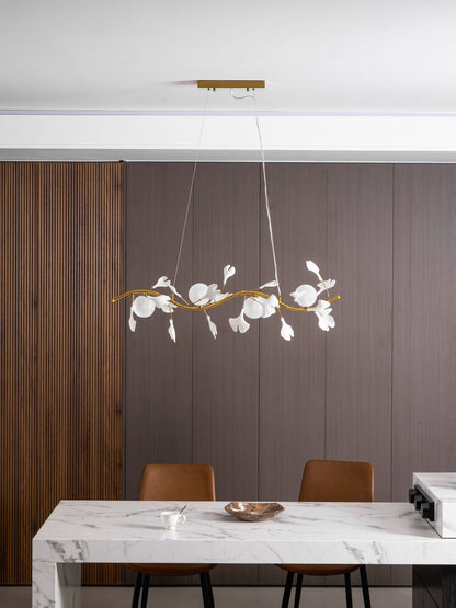 Lunaris Gingko Chandelier