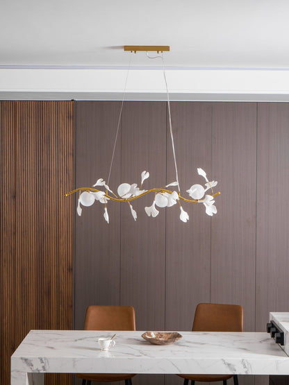 Lunaris Gingko Chandelier