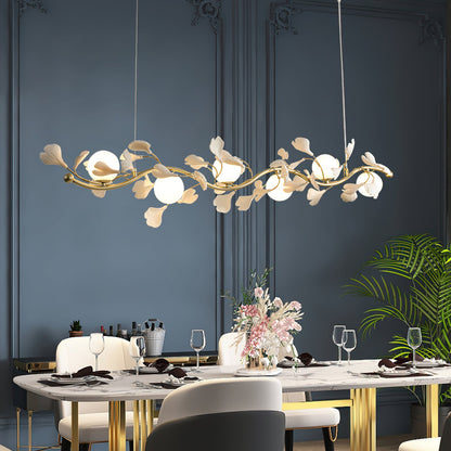 Lunaris Gingko Chandelier