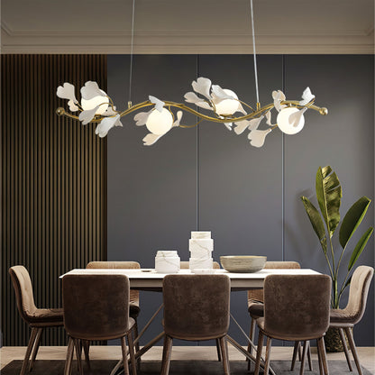 Lunaris Gingko Chandelier