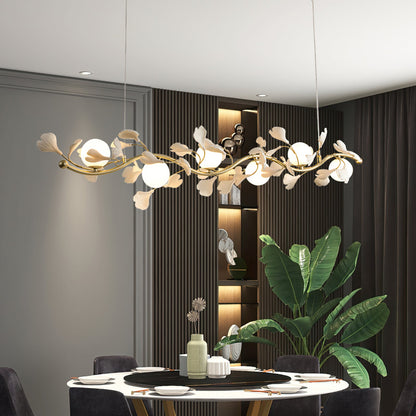 Lunaris Gingko Chandelier